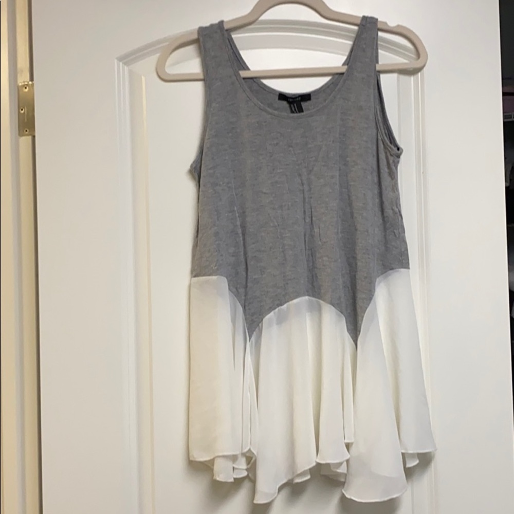 Gray shirt/dress
